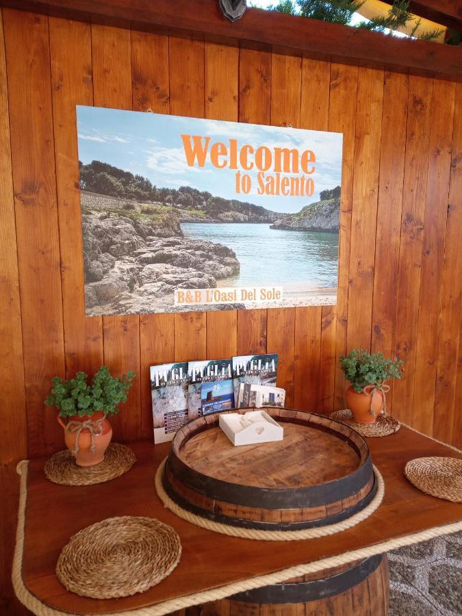 B&B L'Oasi Del Sole Uggiano La Chiesa Bagian luar foto